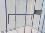 SUS304 Shower Glass Door Handle Stainless Steel Shower Screen Door Handles