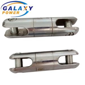 China Galvanized Steel Wire Transmission Line Tool Rope Connectors Swivel Joints 80kN Rated Load factory