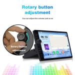 9" QLED Screen Android 10 Car DVD Player With Bluetooth GPS Universal Radio