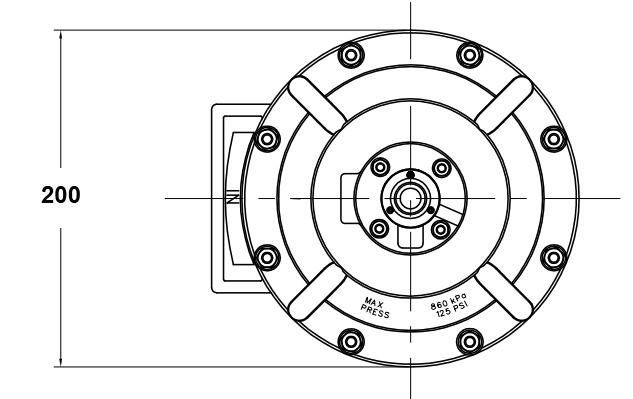 Goyen Type T Series Pulse Jet Valve 3'' RCA76T For Dust Removal
