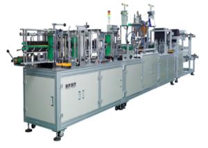 China CE Certification 100pcs / Minute Face Mask Manufacturing Machine factory