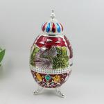 Shinny Gifts Luxury Retro Metal Automatic Toothpick Holder Decor Toothpick boxes