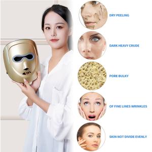 China Customized Photon Light Facial Beauty Device 3 Color LED Mask factory