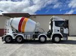 SHACMAN X3000 Concrete Mixer Truck 8x4 375hp EuroV Cement Mixer Truck