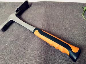 China 600G B-Type Mason's hammer (XL-0163) conjoined steel handle and polishing surface factory