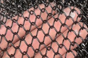 China Modern Design Balcony Architectural Metal Mesh With Gold Color factory
