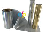 Paper / Paperboard Holographic Film Roll , Metalized Silver / Gold Hot Foil