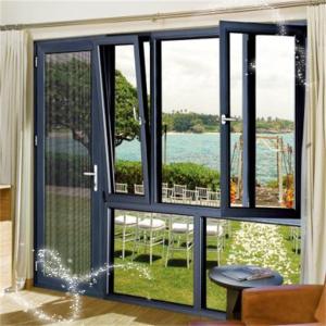 China UPVC Outward / Inward Opening Casement Window Steel / Aluminum Reinforced factory