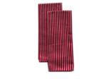 Red Striped 100% Cotton Kitchen Towel , Red with White Strip Tea Towel