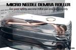 Gold Handle Micro Needle Derma Roller for Body / Facial Aesthetic Skin Care