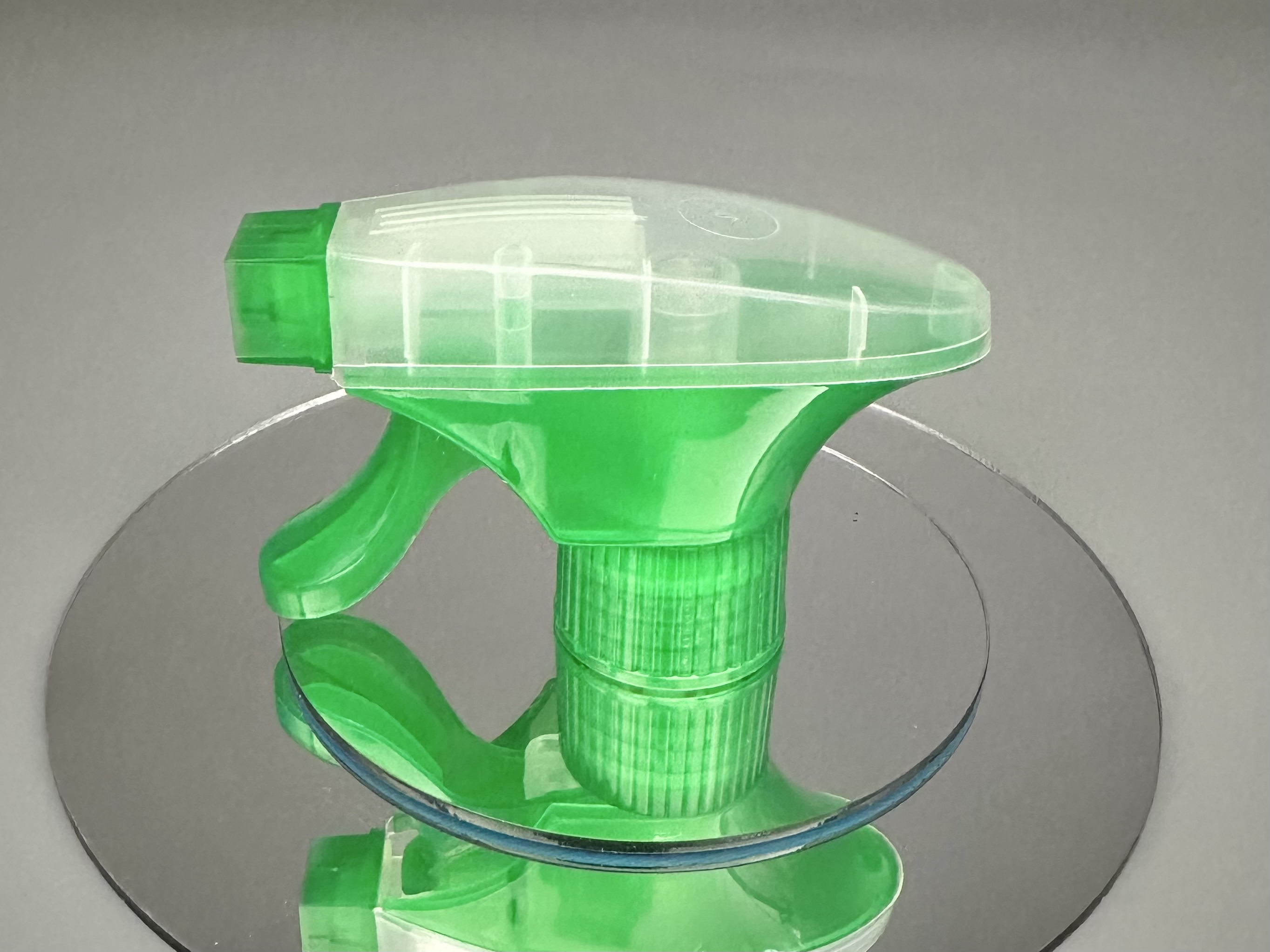 28mm Dual Shroud Green Trigger For Household Cleaning All Plastic Trigger Sprayer OEM/ODM