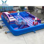 Custom Tarpaulin Inflatable Trampoline Park Attractive Inflatable Playground