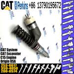 Excavator Diesel Engine Fuel Injector 253-0616 Diesel Engine Spare Parts