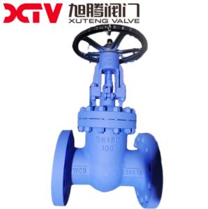 China DIN F4/F5 Series Rising Stem Gate Valves Z41H Straight-through Design for Electric factory