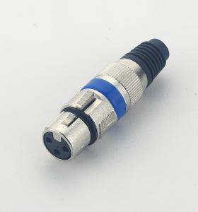 China Male or Female Classic 3 Pin Audio Video XLR Connectors Plug DA1021 factory