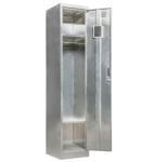 Single Door Stainless Steel Medicine Display Cabinet Rust Proof For Office