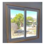 European Style Durable Upvc Sliding Windows With Strong Weather Resistance