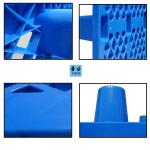 High Quality Plastic Pallet Forklift WareHouse Tray Square Moisture Barrier
