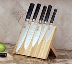 Bamboo Wooden Magnetic Knife Block