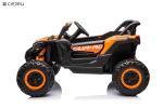 12V Battery Powered Ride on UTV w/ Remote Control, Adjustable Speed & Storage
