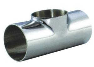 China Connection SCH40 Stainless Steel Tee Fittings Weld Long Type 304 316 Ss factory