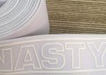 Eco Friendly Narrow Woven Tape Wide Silicone Printed Elastic Waistband