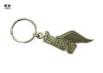 Soft Enamel Novelty Metal Key Rings For Women Matte Nickel Plating VOL4 Logo