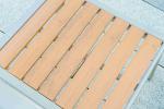 11 Pieces Outdoor Patio Furniture Plastic Wood Expandable Aluminum Garden Table