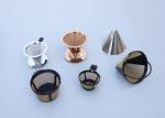 Reusable Hygienic Metal Stainless Steel Coffee Strainer Out Diameter 89mm-220mm