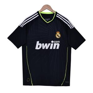 China Away Retro Fan Football Shirts Commemorative Replica for Real Madrid 2010-2011 Season factory