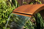 SGS Corten Water Fountain 4ft Corten Steel Water Bowl Fountain