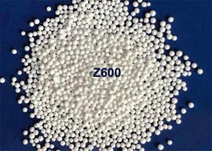 China High Strength Ceramic Blasting Media Zirnano Shot Peening Z100 - Z850 For Automotives Inustry factory