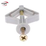 Anti Aging Plastic Wall Anchors Butterfly Rawl Plugs For Concrete Walls