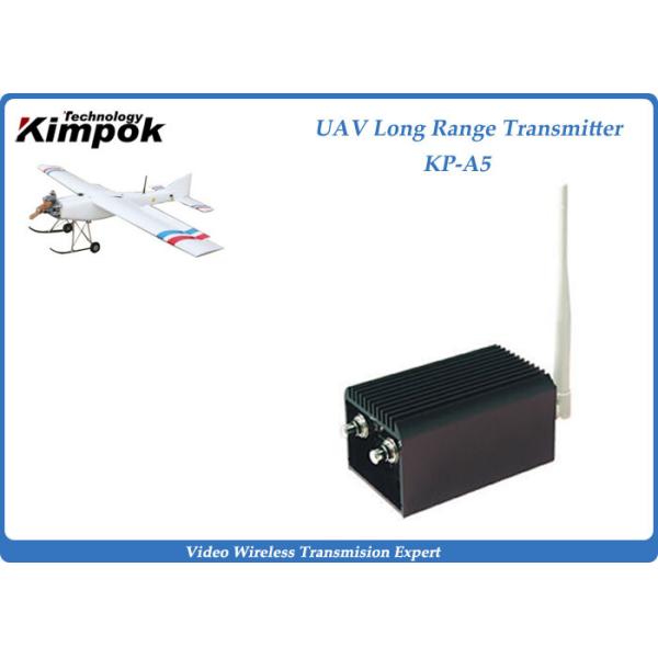 China 1.2Ghz Analog Video Transmitter 5W UAV Wireless Video Transmitter and Receiver 8 Channels factory