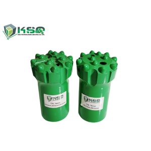 China Rock Drilling Tools High Wear Resistance T38 - 76mm Concave Face Button Drill Bits factory