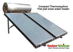 China Stainless Steel Flat Plate Solar Water Heater Intelligent Automatic Controler factory