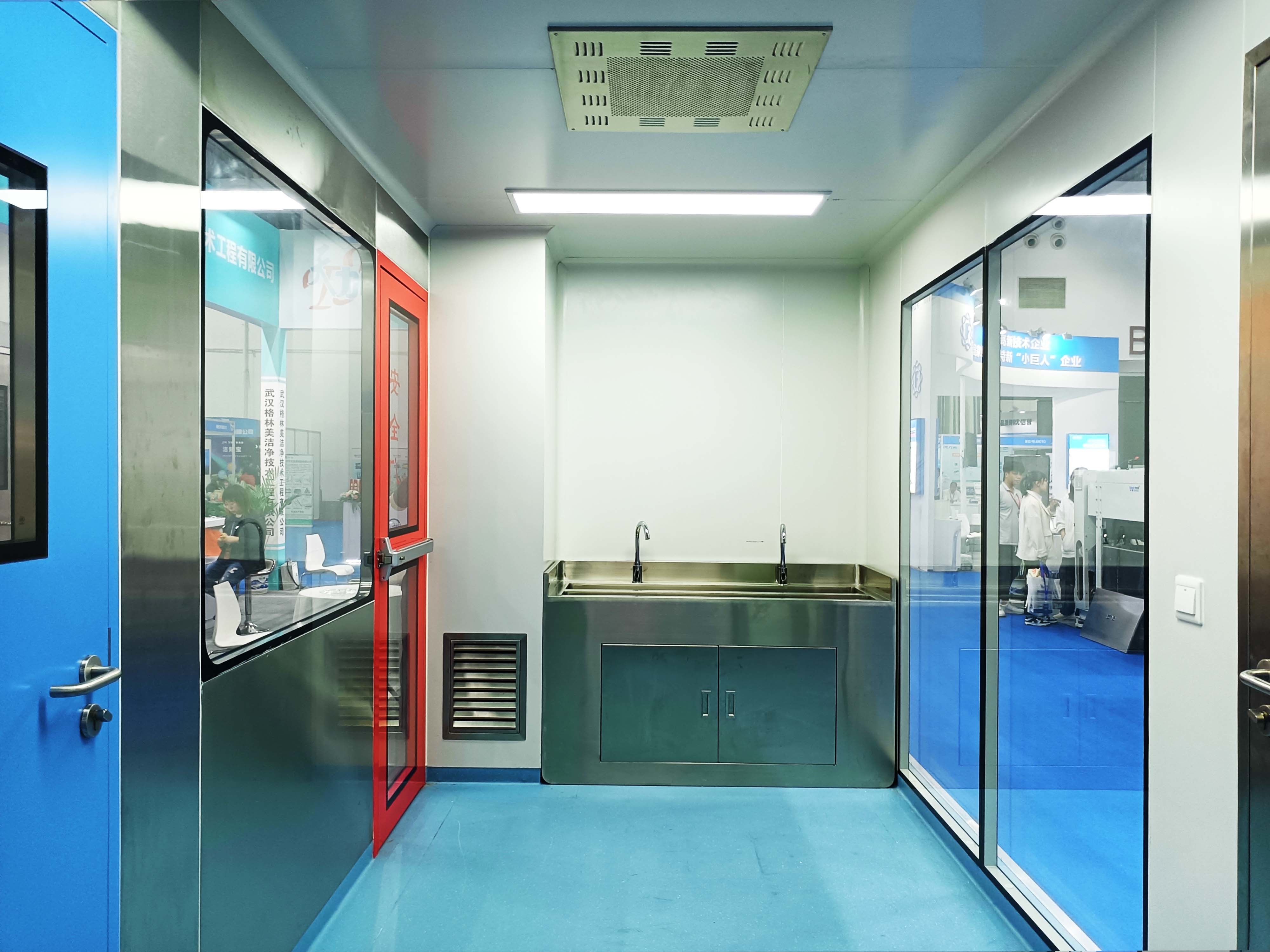 Dust Free Modular Cleanroom SUS304 201 Prefabricated Clean Room