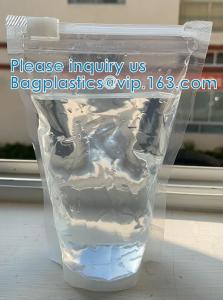 China Milk Pouch Bags, Waterproof, Smell Proof, Airproof, Slider Zipper Grip Stand Up Package factory