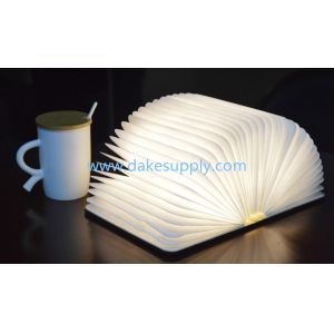 Portable Rechargeable Folding LED Reading Lamp Book Shaped Lamp