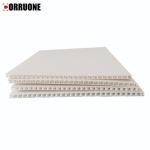 6mm 12mm Correx Floor Protection White Corflute Sheet Flame Retardant