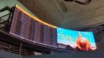 Airport Indoor LED Video Wall P3.91 500x500 Die Casting Boards 1200cd/sqm