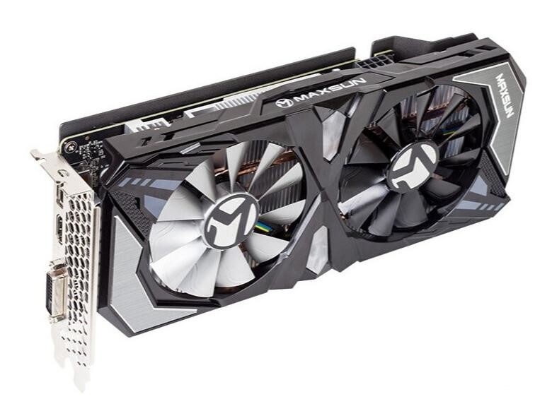 192 Bit Crypto Mining Graphics Card MAXSUN GTX 1660 Super Terminator 6G E Sports