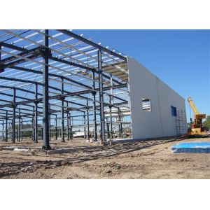 Industrial Portal Metal Frame Workshop Pre Engineered Structural Building