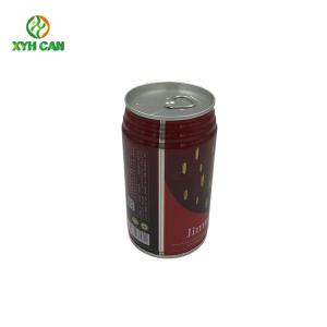 China Beverage Tin Can Colorful Printing Tin Food Containers Commercial Drink factory