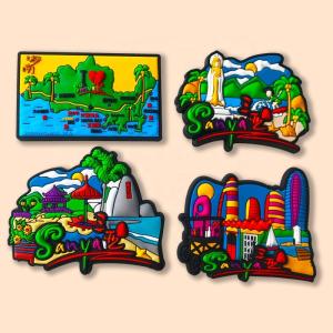 China Custom Pvc Rubber Personalized Refrigerator Magnets Fridge Decoration factory