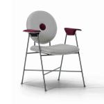 Bontempi Casa Penelope Fiberglass Arm Chair With Stylishly Alternative Design