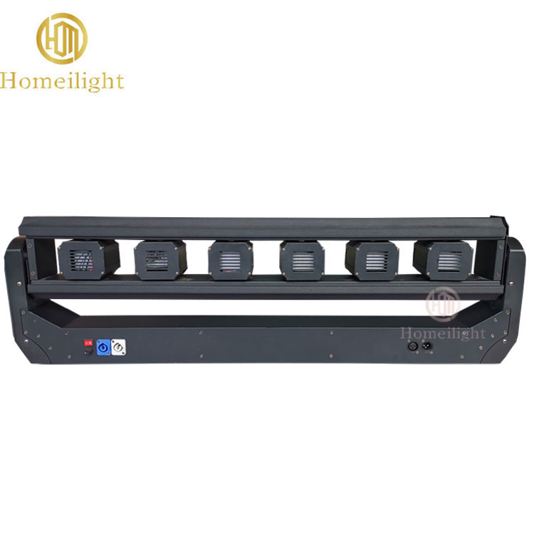 6 Eyes Moving Head Beam Light LED Stage Laser Light for Concerts
