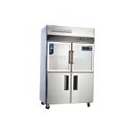 Vertical Stainless Steel Fridge Freezer for Kitchen Upright Refrigeration
