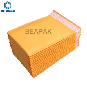 China Kraft Paper Gravure Printed Bubble Mailers Waterproof on sale