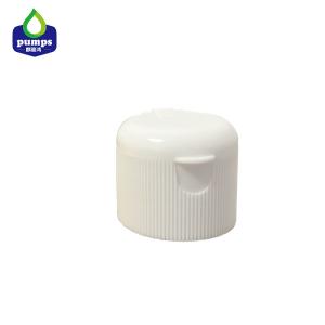 China Screw Cap Plastic Lids 20mm 24mm 28mm Cosmetic Packaging Plastic Flip Top Cap factory